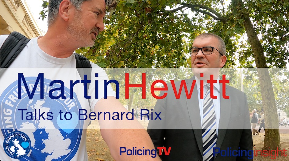 Meeting Martin Hewitt, Chair National Police Chiefs’ Council